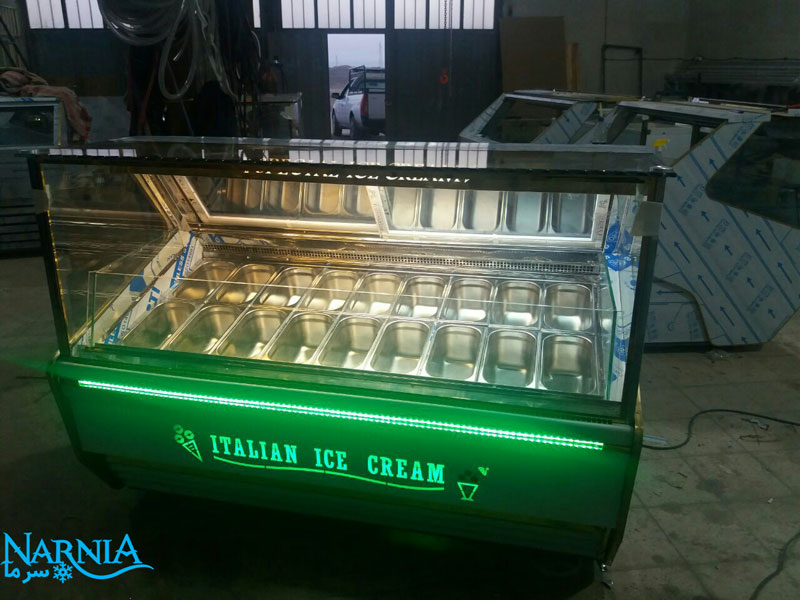 تاپینگ بستنی صنعتی 18 لگن