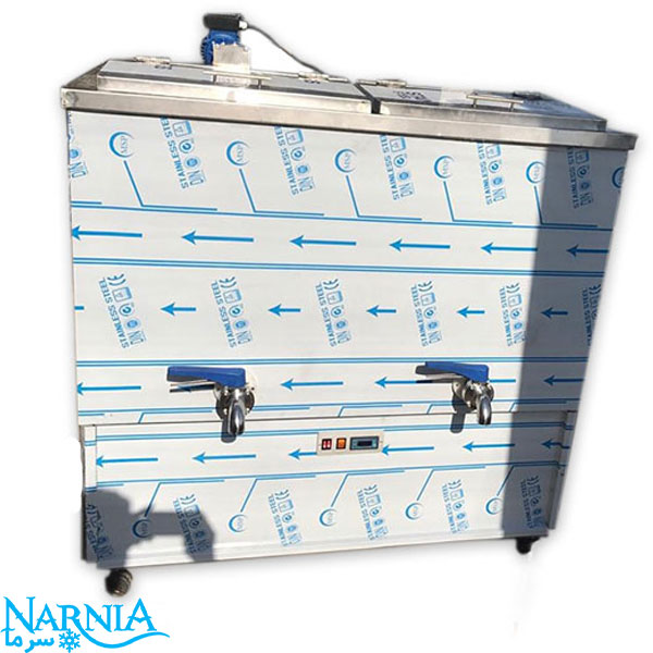 شیرسردکن 500لیتری دو مخزن