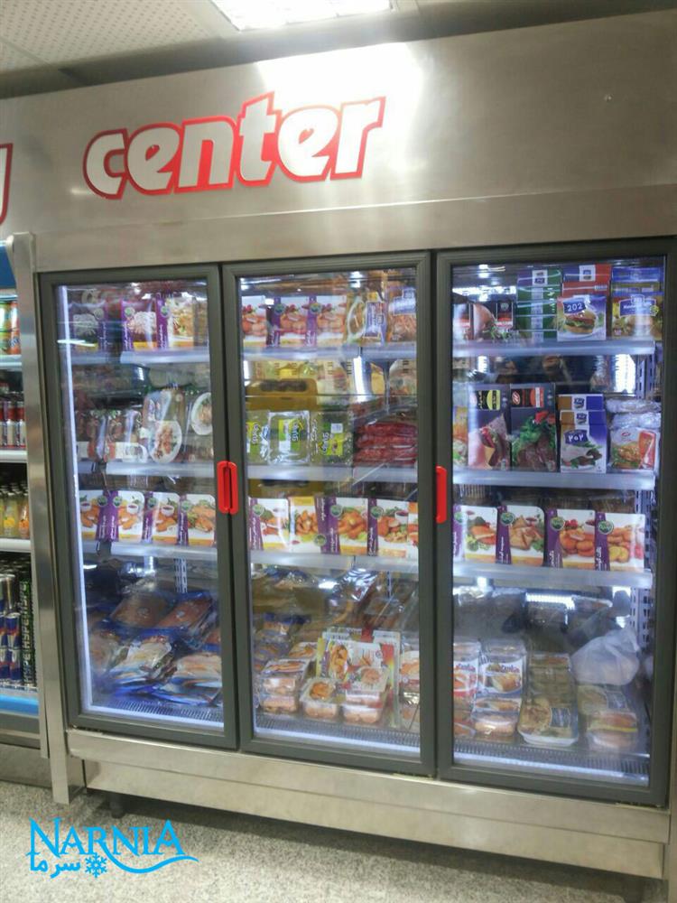یخچال سه درب سوپرمارکتی