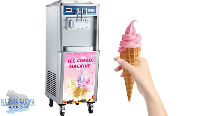نحوه کار دستگاه بستنی ساز
