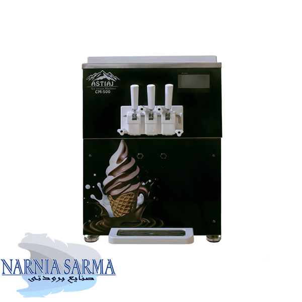 بستنی ساز رومیزی آستیاژ سه قیف مدل CM-500